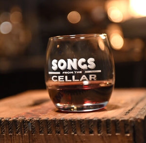 Songs from the Cellar Wine Glass